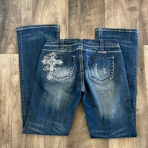 Cowgirl Tuff Jeans - Blue Victory - 27x33